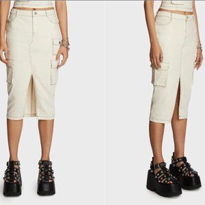 NWOT - Cargo Midi Skirt